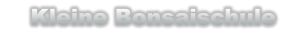 Kleine Bonsaischule