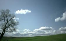 Eine Landschaft im zauberhaften Einklang mit der Stille