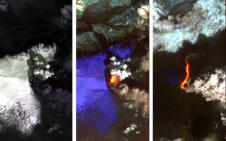 Der Vulkan Eyjafyallajökull auf Island 